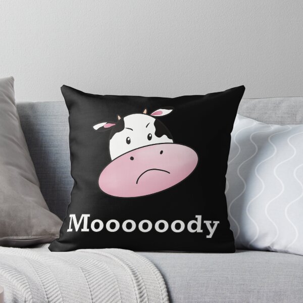 Item preview, Moody Cow Moooody! designed and sold by ToriaScarlett.