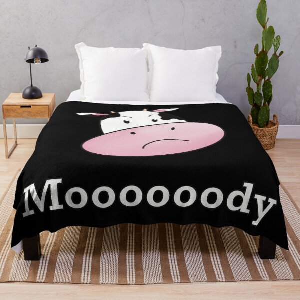 Item preview, Moody Cow Moooody! designed and sold by ToriaScarlett.