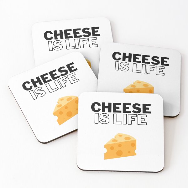 Item preview, Cheese is life (White background) designed and sold by Dinoroarrr.