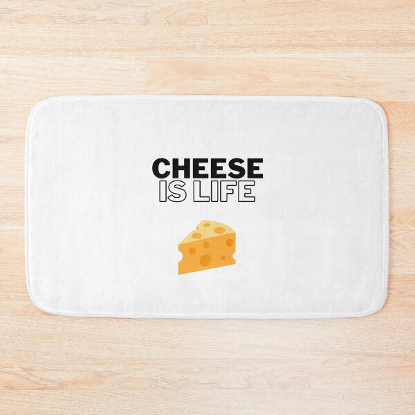 Item preview, Cheese is life (White background) designed and sold by Dinoroarrr.