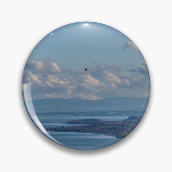 Item preview, Lake constance and a Zeppelin designed and sold by Mark Bangert.