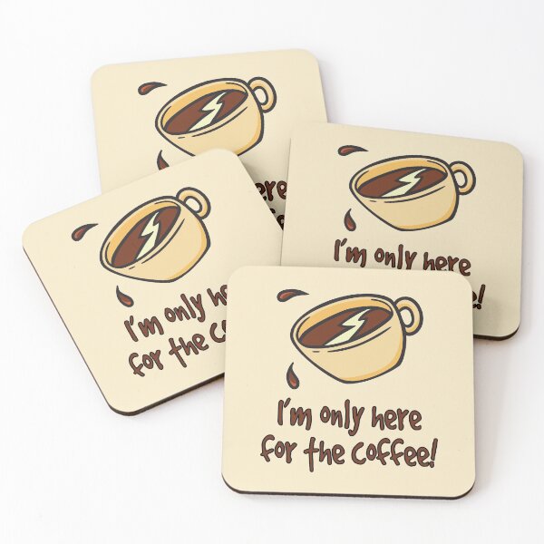 Item preview, Only Here For The Coffee Coffee Lovers designed and sold by ElJimmo.