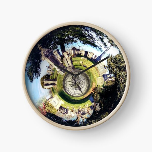 Elmwood Cemetery in Shepherdstown, WV Swirl World Clock