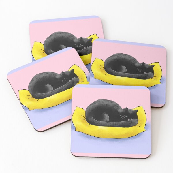 Item preview, Sleepy void kitty designed and sold by AnotherEclipse.