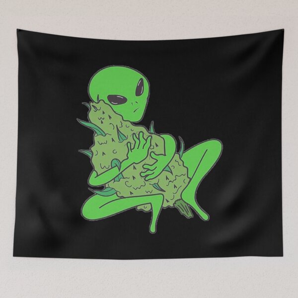 Item preview, Weed Alien designed and sold by SiddharthaMoon.