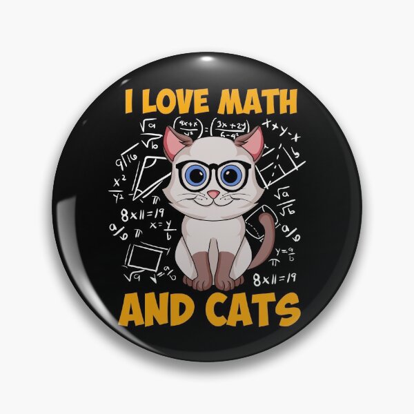 Item preview, I Love Math And Cats - Mathematician Gift designed and sold by Sandra78.