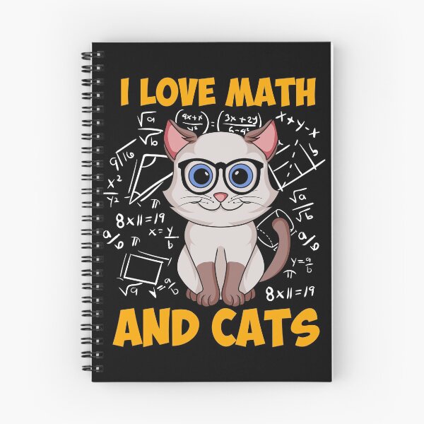 Item preview, I Love Math And Cats - Mathematician Gift designed and sold by Sandra78.
