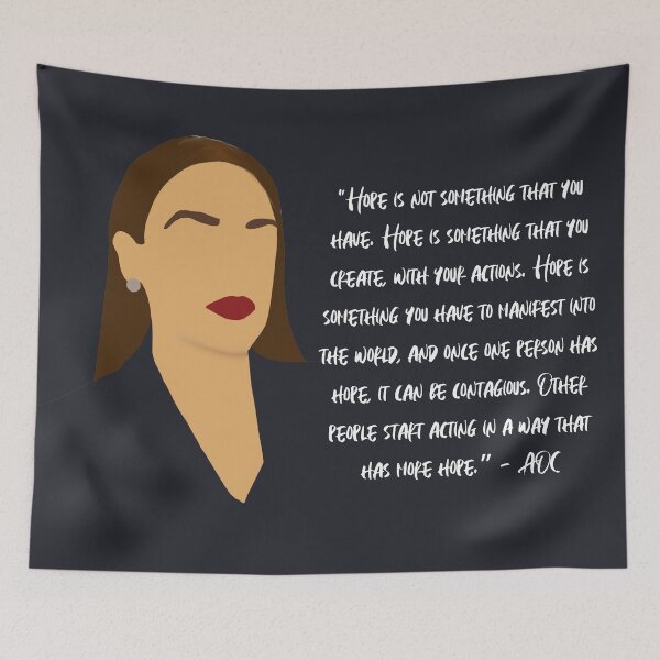 Item preview, AOC Hope Quote designed and sold by Sara Burgess.
