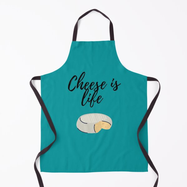 Item preview, Cheese is life (teal background) designed and sold by Dinoroarrr.