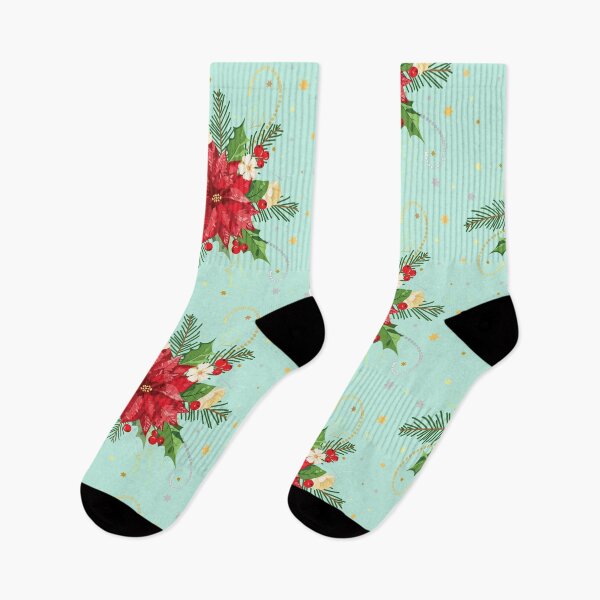 Aperçu de l'œuvre Fleur de poinsettia. Décoration de Noël créée et vendue par danikaVT.