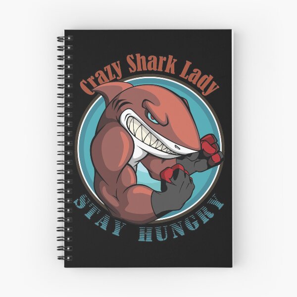 Item preview, Crazy shark lady designed and sold by Beefytee.