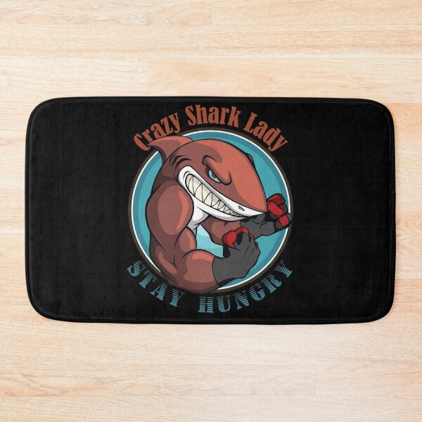 Item preview, Crazy shark lady designed and sold by Beefytee.