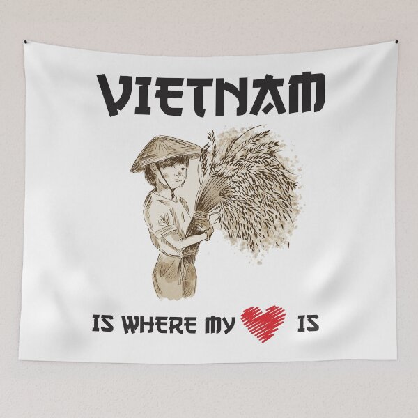 Item preview, Vietnam Is Where My Heart Is designed and sold by 4AllTimes.