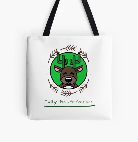 Robux Tote Bags Redbubble - bag of robux