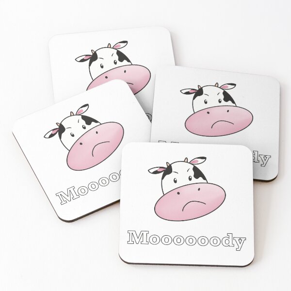 Item preview, Moody Cow Moooody! designed and sold by ToriaScarlett.