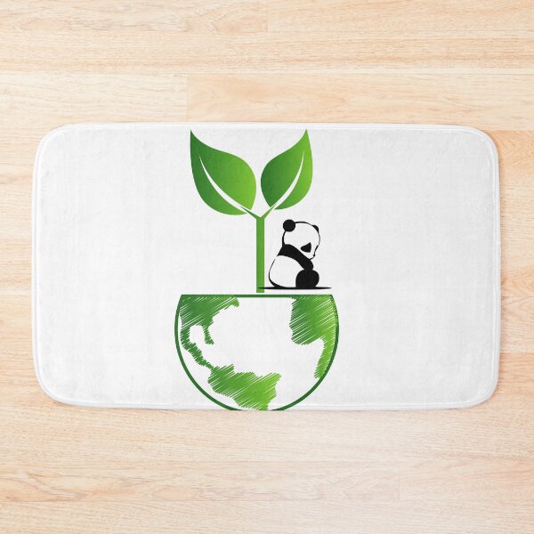 Item preview, Earth Loves Panda - Design By Source Inspired designed and sold by SourceInspired.