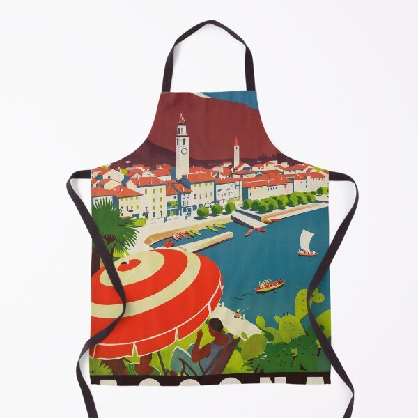Item preview, retro classic Ascona poster designed and sold by CorasPosters.