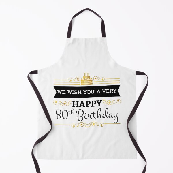 Item preview, We Wish You A Very Happy 80th Birthday designed and sold by 4AllTimes.
