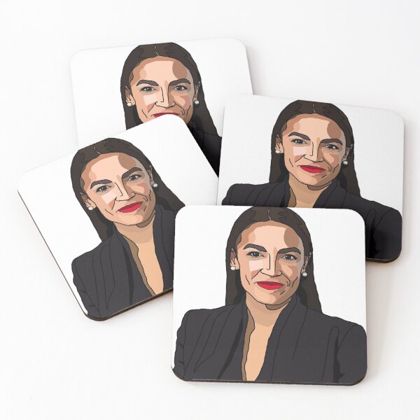 Item preview, Alexandria Ocasio-Cortez Fan Art designed and sold by carasattic.
