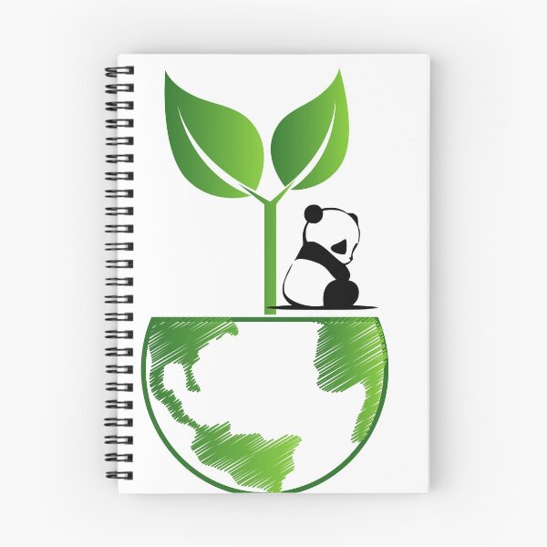 Item preview, Earth Loves Panda - Design By Source Inspired designed and sold by SourceInspired.