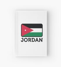 Nationalflagge von Jordanien Notizbuch