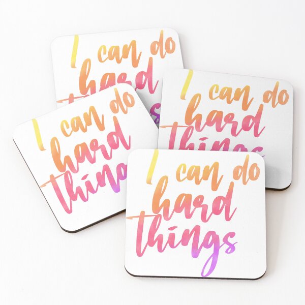 Item preview, I Can Do Hard Things designed and sold by PridePositivity.