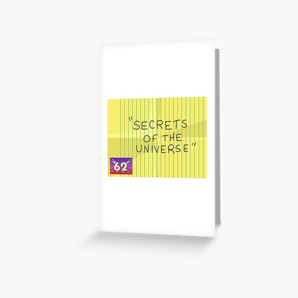 Secrets of the Universe Greeting Card