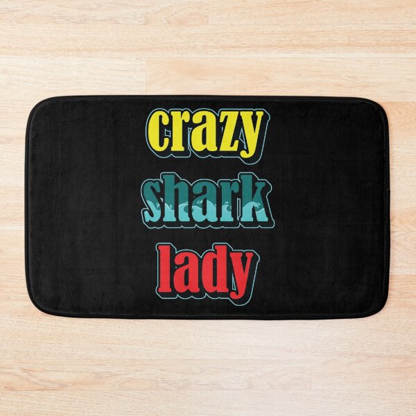 Item preview, Crazy shark lady designed and sold by Beefytee.