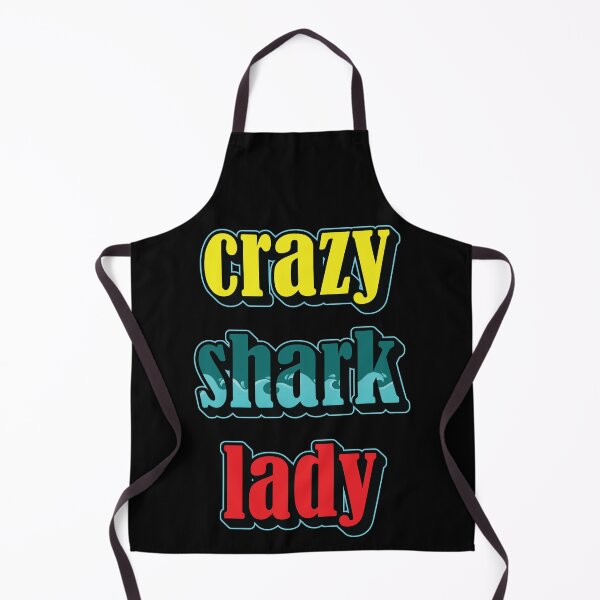 Item preview, Crazy shark lady designed and sold by Beefytee.