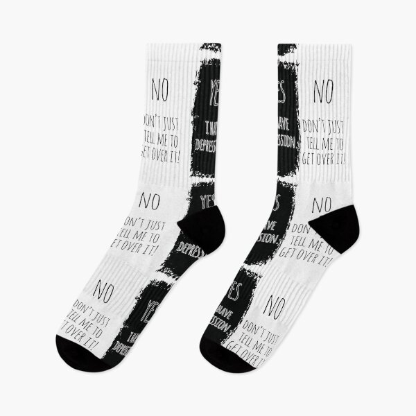 Item preview, Yes I Have Depression No Don't Just Tell Me To Get Over It designed and sold by 4AllTimes.