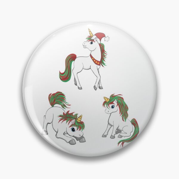 Item preview, Christmas Unicorn Collage designed and sold by Zurickdesigns.