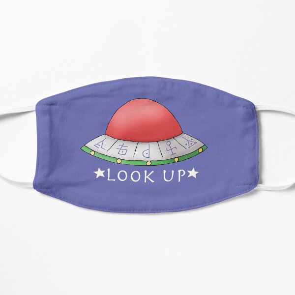UFO Blue Flat Mask