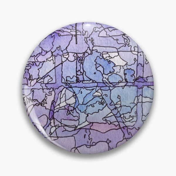 Item preview, Blue & Purple Abstract Color Study by Ela Steel designed and sold by elasteel.