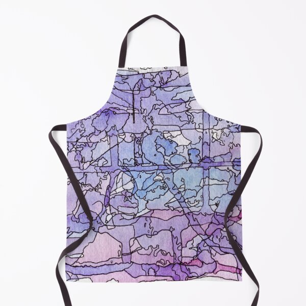 Item preview, Blue & Purple Abstract Color Study by Ela Steel designed and sold by elasteel.