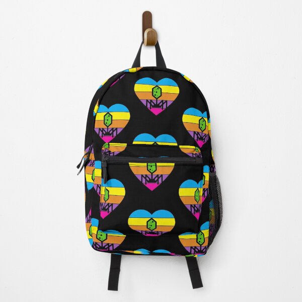 Item preview, PURPLE HEART SHAPED RETRO SUNSET PHAGE BACTERIOPHAGE designed and sold by Hippiesole.