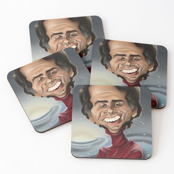 Item preview, Carl Sagan - Caricature designed and sold by samanthagilbert.