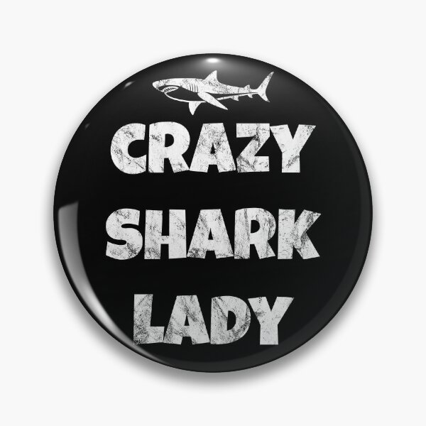 Item preview, Crazy shark lady designed and sold by Beefytee.