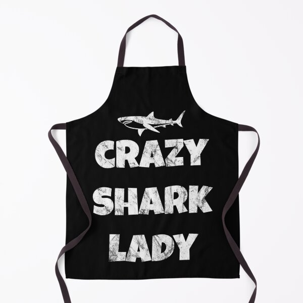 Item preview, Crazy shark lady designed and sold by Beefytee.