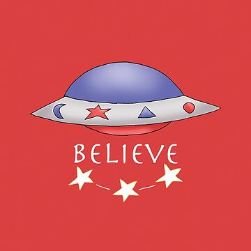 Artwork thumbnail, UFO Red by MarylandMUFON