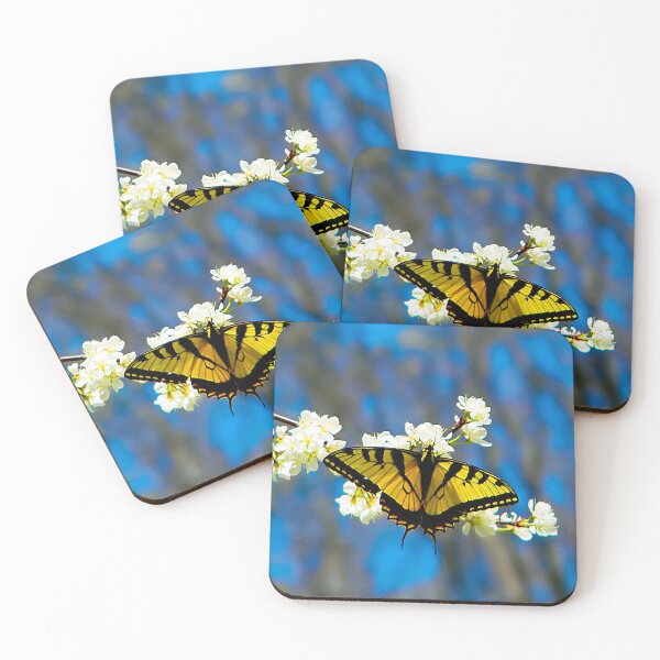 Item preview, Black and Yellow Butterfly in the Spring designed and sold by Lovemountain.