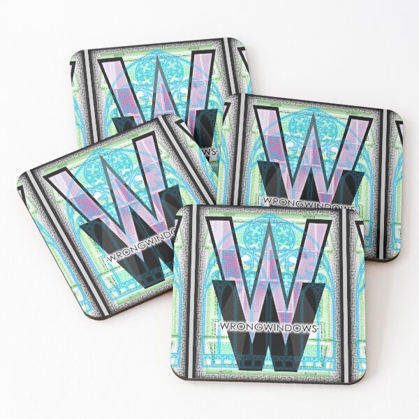 Item preview, Wrong Windows Double-W Logo Variant #5 (Triple-Window Maze) designed and sold by billyzduke.