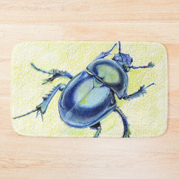 Item preview, Blue Beetle Nature Art by Ela Steel designed and sold by elasteel.
