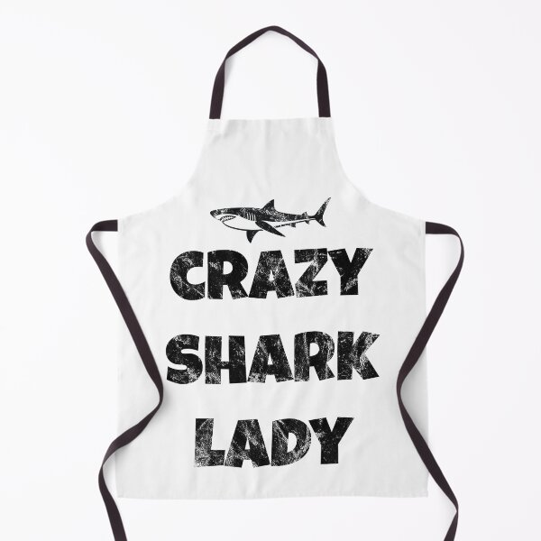Item preview, Crazy shark lady designed and sold by Beefytee.