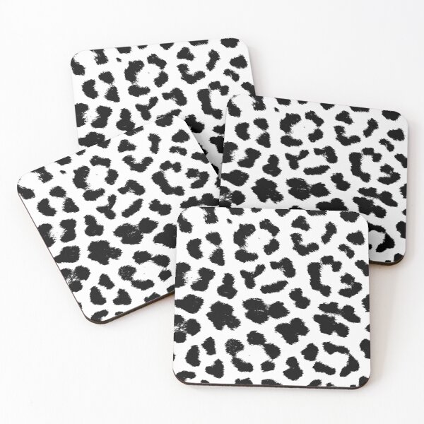 Item preview, Monochrome cheetah fur pattern 2.0 designed and sold by Blacklinesw9.