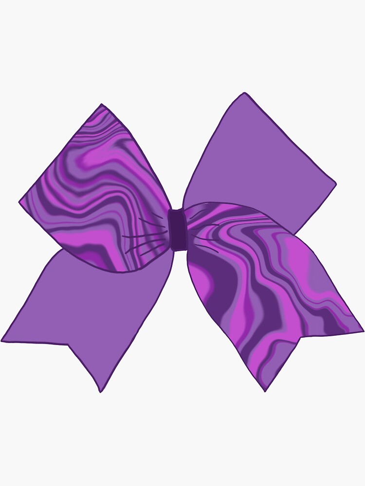 tie dye cheer bow