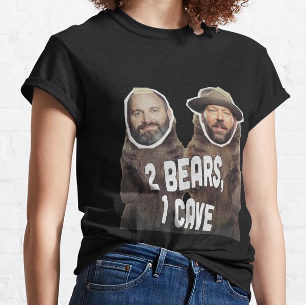 2 bears 1 cave funny gift Classic T-Shirt