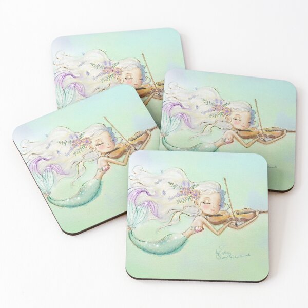 Item preview, Ste-Anne Mermaid Viola Playing designed and sold by SteAnneMermaid.