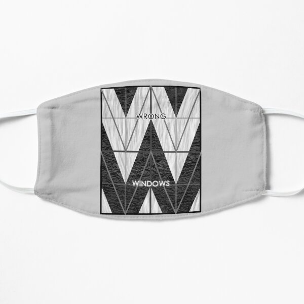 Wrong Windows Double-W Logo Variant #6 (3x4 B/W Grid) Flat Mask