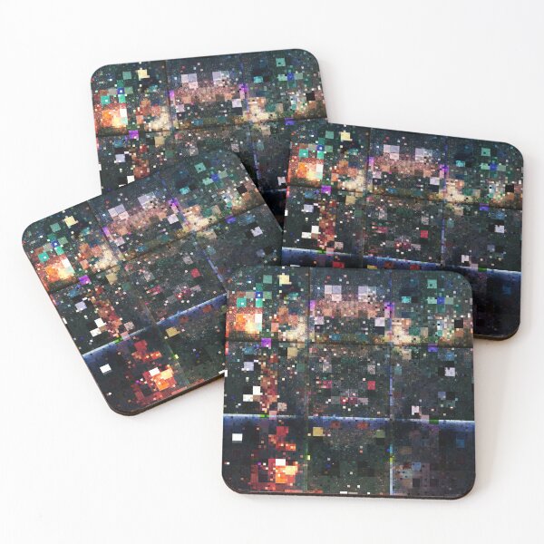 Item preview, Colorful Pixels Pattern designed and sold by Phil Perkins.