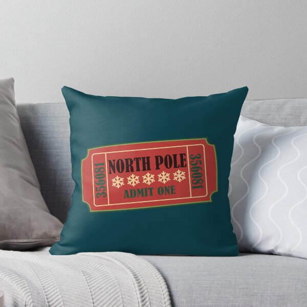 Item preview, North Pole Christmas Ticket Stub designed and sold by CocoandDaisy.